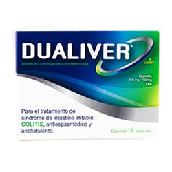 Merkacommerce Dualiver 100 mg/ 150 mg 16 Cápsulas