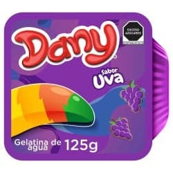 Danone Dany Gelatina de Agua Uva 125 g