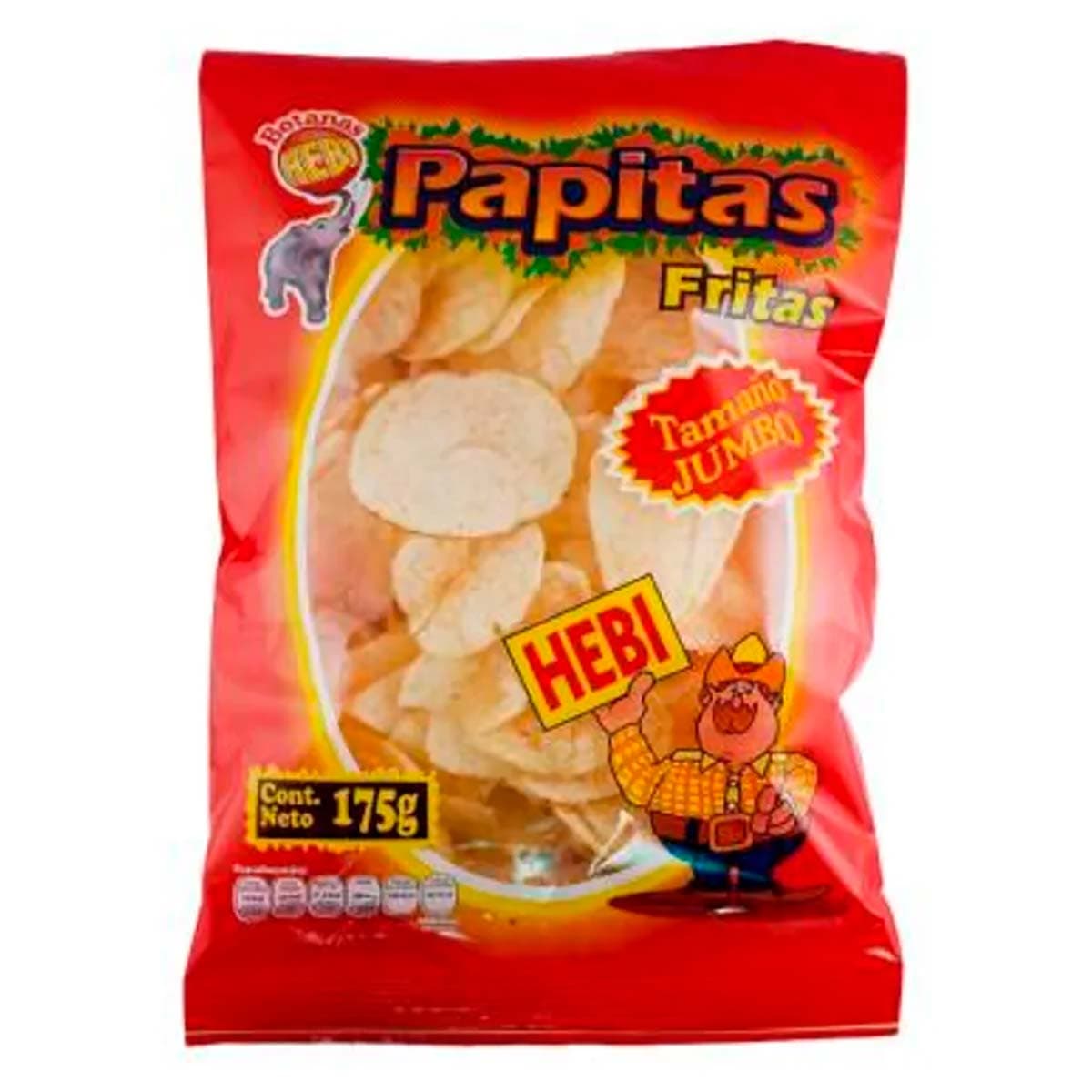 PAPAS FRITAS HEBI 150GR                .