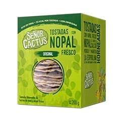 Tostadas de nopal horneadas