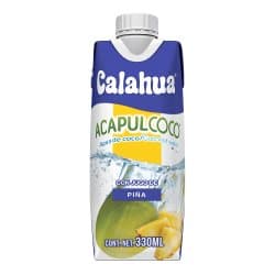 Calahua Acapulcoco Agua de Coco Piña 330 ml