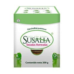 lia Tostadas de maiz con nopal horneadas 200 GRS