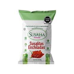 lia Tostadas de maiz con nopal enchiladas 51 GRS