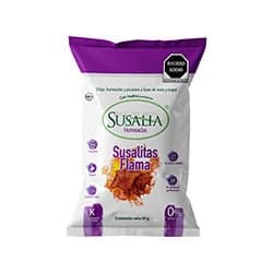 Susalia Tostadas de Maiz con Nopal Flama 51 grs