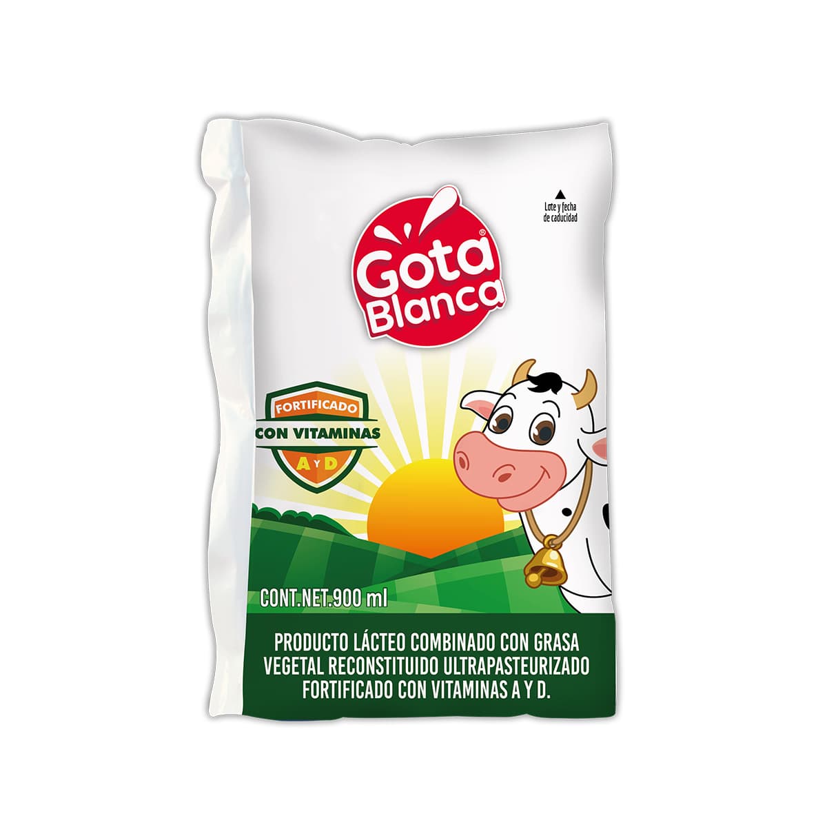 PLC UHT GOTA BLANCA 900ML