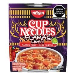 Nissin Sopa Instantánea Flamas Limón 64 grs