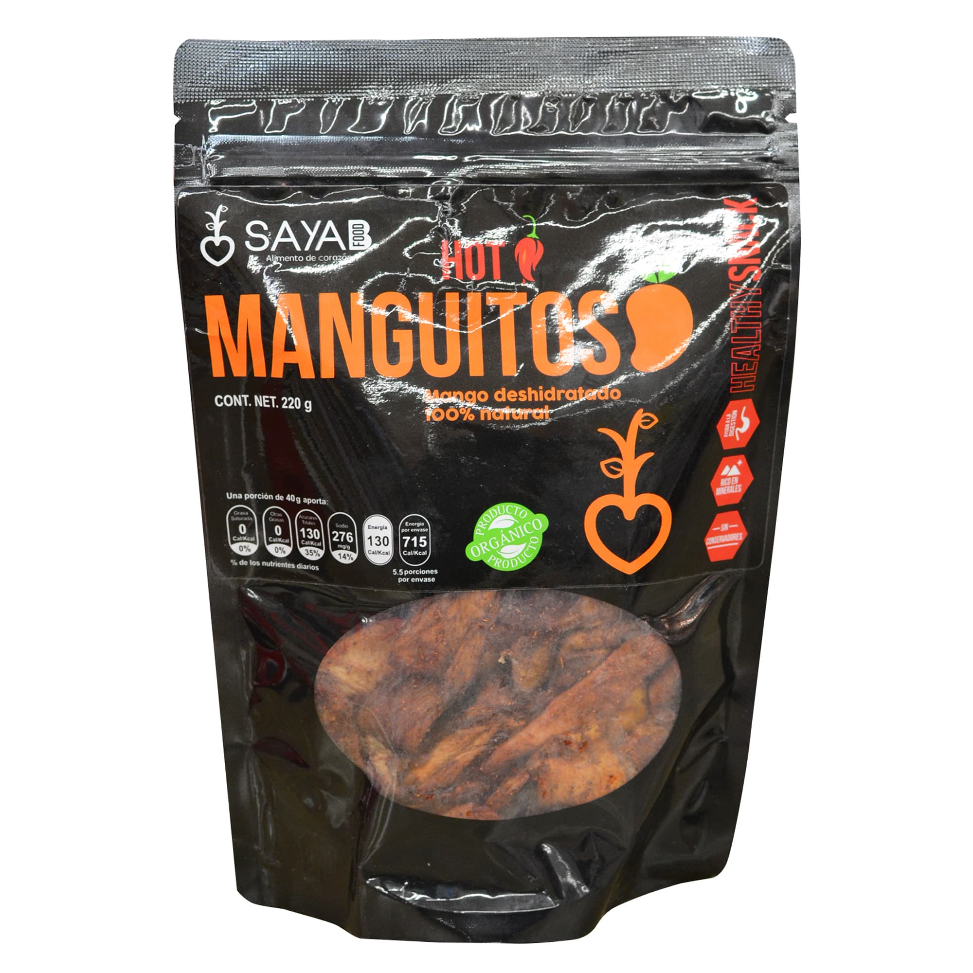 Mangos Chile Organicos Sayab 220.0 - Gr