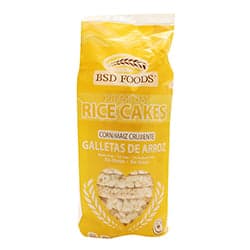 Bsd Foods Galletas de Arroz con Maíz sin Gluten 72 g
