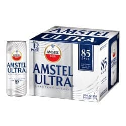 Amstel Ultra Cerveza Clara 12 Pack 355 ml