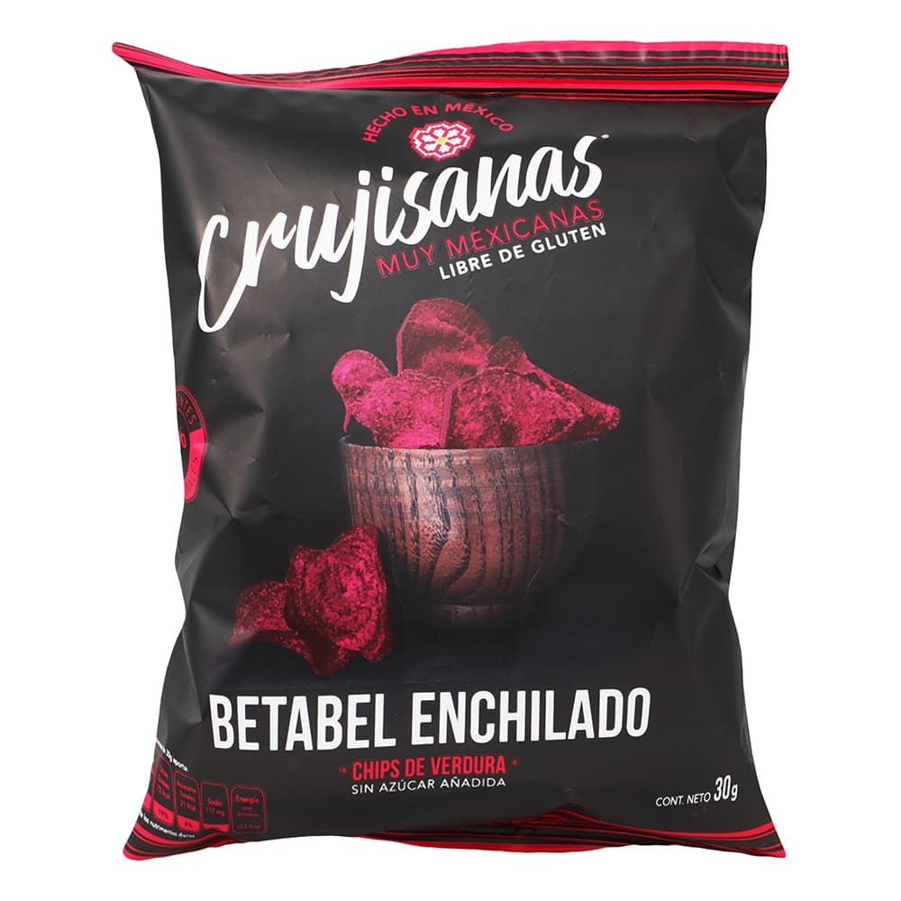 Crujisanas Frituras Saludable Betabel Enchilado 30 g