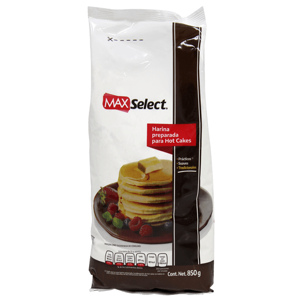 Harina  Hot Cakes   Max Select  850.0 - Gr
