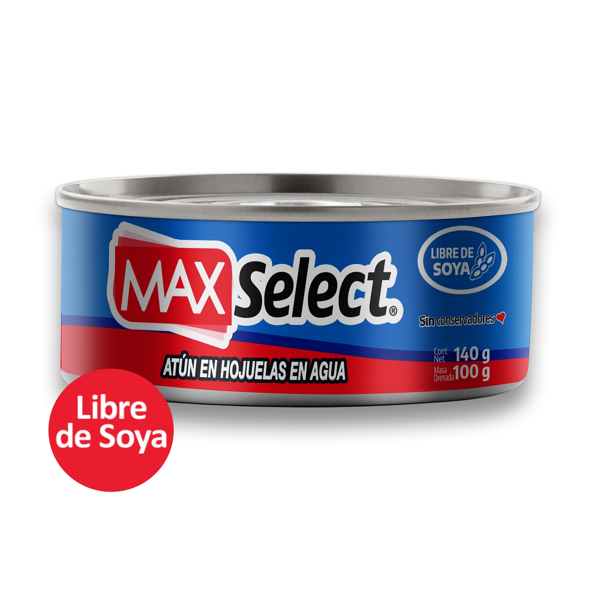 Atun  En Agua  Max Select  140.0 - Gr