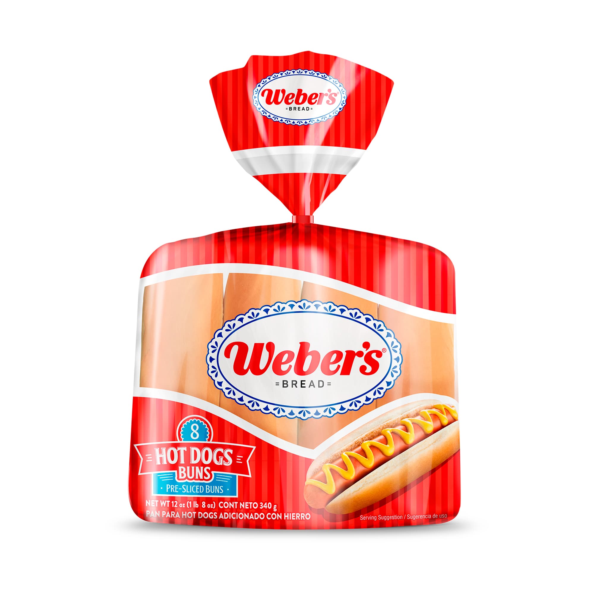 Pan Hot Dog Webers 340.0 - Gr