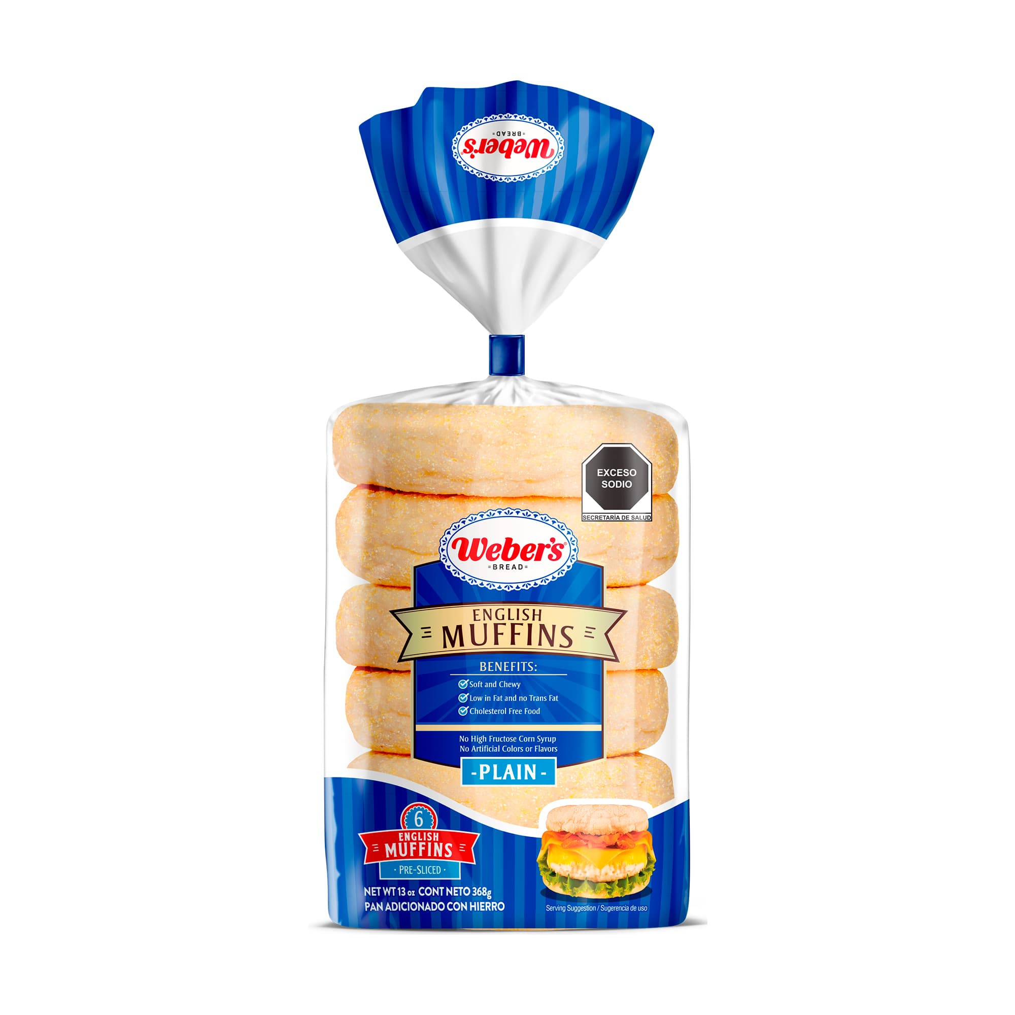 English Muffin Webers 6.0 - Pza