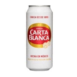 Carta Blanca Cerveza Clara 473 ml