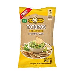 Sanissimo Totopos de maiz blanco