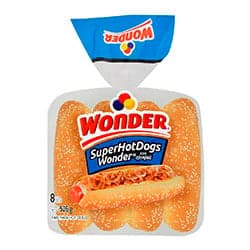 Wonder Pan para Hot Dogs con Ajonjoli 8 pza 526 g