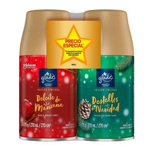 Ambientador Glade Manzana/Navidad x270mL c-u Precio Especial