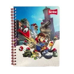 Scribe Cuaderno Profesional Mario Bros 100 Hojas 1 Pieza