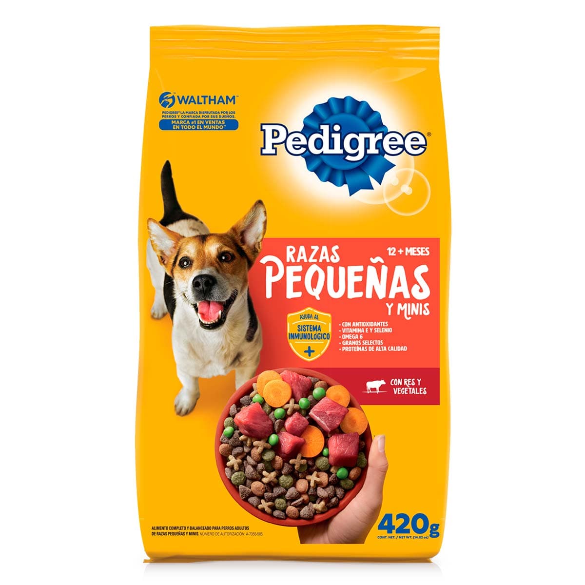 Pedigree Croquetas para Perros Razas Pequeñas 420 grs