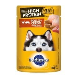 PEDIGREE ADULTO HP POLLO Y CERDO 85GR