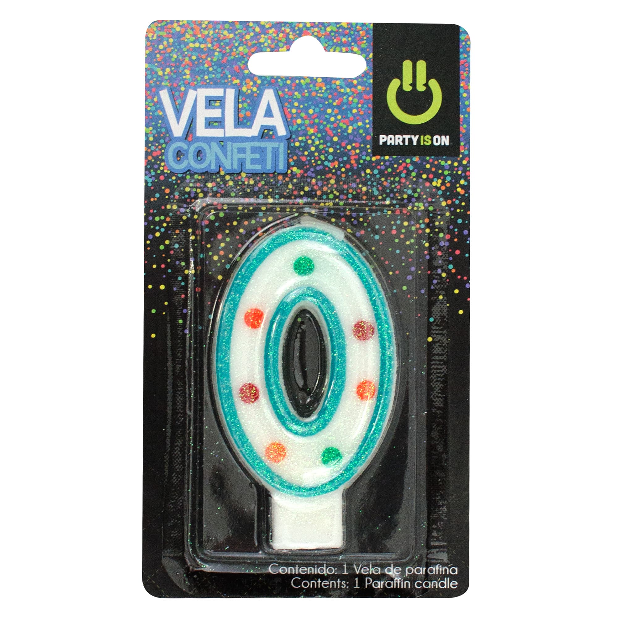 Vela  Numerica 0  Payaso  1.0 - Pza