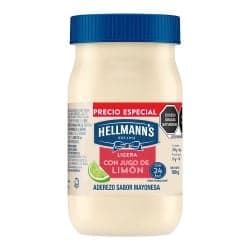 Hellmann'S Mayonesa Ligera con Jugo de Limón 190 g