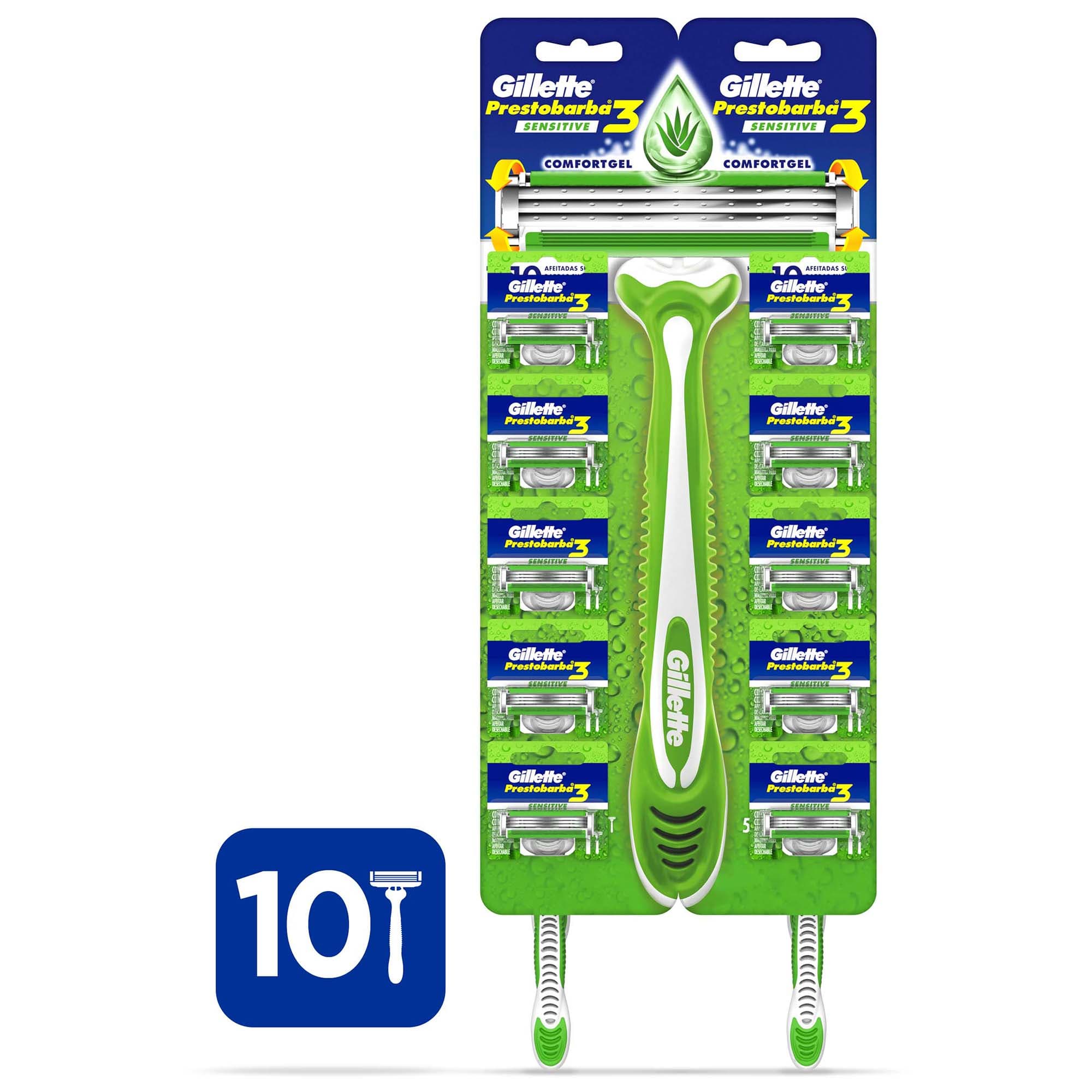 Maquina Desechable  Sensecare  Gillette  1.0 - Pza