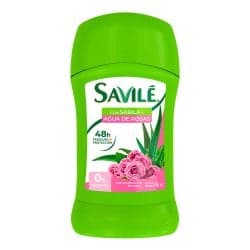 Savile Antitranspirante Barra Dama Agua de Rosas 45 g