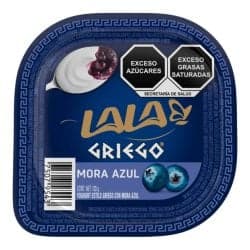 Lala Yogur Griego Batido con Mora Azul 120 grs