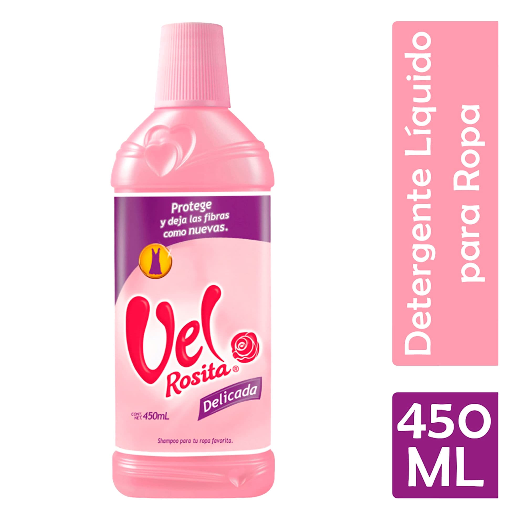 Vel rosita shampoo para ropa delicada 450 ml
