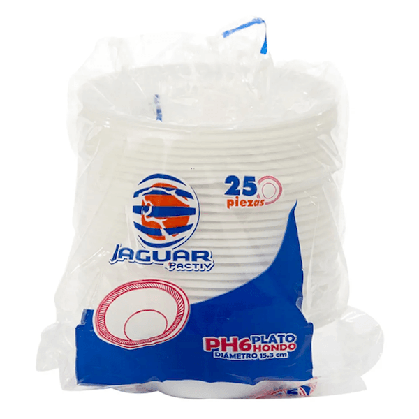 Plato Foam  Bowl Chico  Jaguar  25.0 - Pza