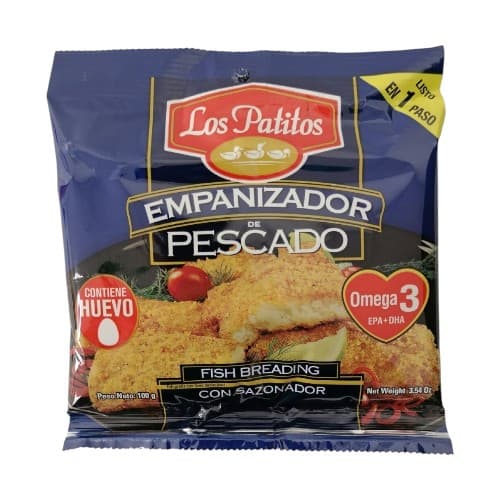Los Patitos empanizador pescado 100 gr