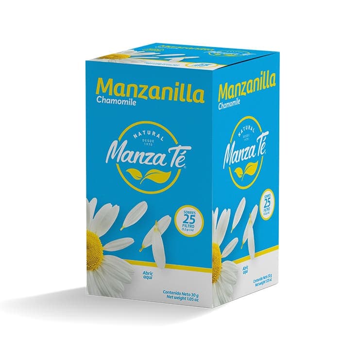 MANZATE TE MANZANILLA CAJA 25U