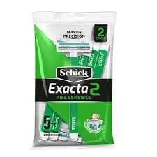 MAQUINA SCHICK EXACTA PIEL SENSIBLE*5UND