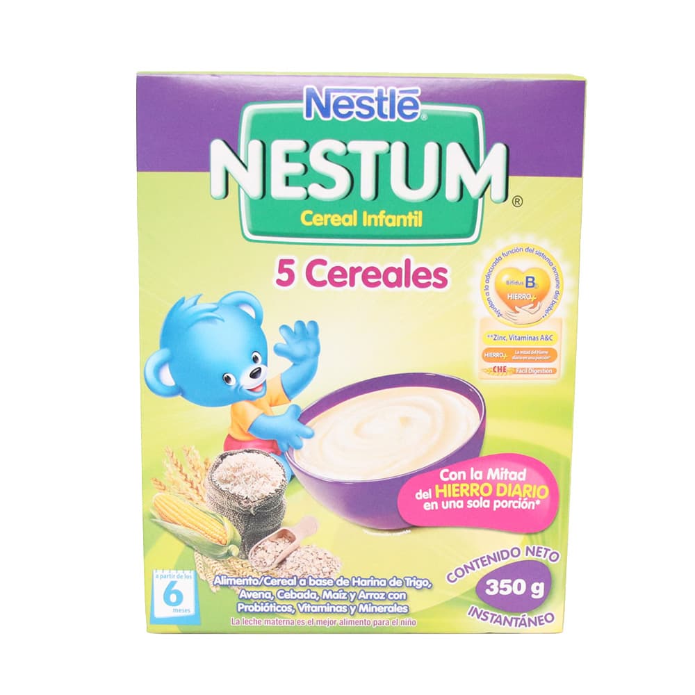 Cereal Infantil Nestum 5 Cereales 350 grs