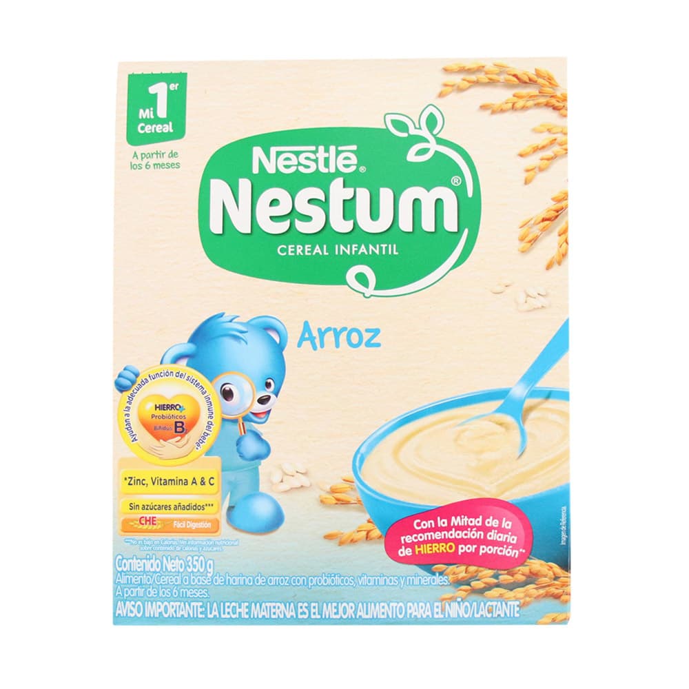 Cereal Infantil Nestum Arroz 350 grs