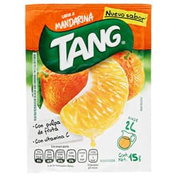 Concentrado en Polvo Tang Sabor Mandarina 15 Gramos