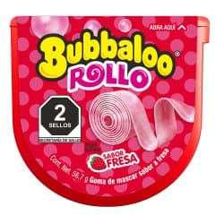BUBBALOO ROLLO FRESA 56.7 GR