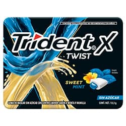 Trident X Twist Goma de Mascar Menta 7 S 13.3 g