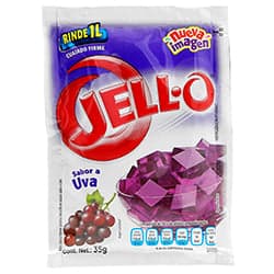 GELATINA DE UVA JELL-O 25g