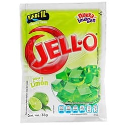 Jello Gelatina Limón 25 grs