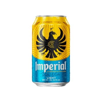 IMPERIAL LIGHT CERVEZA LATA 350 ML