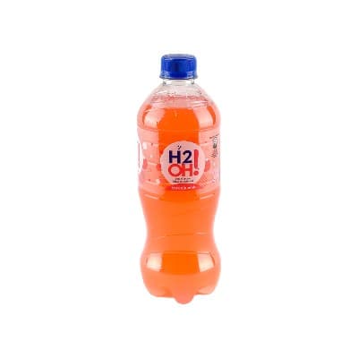 H2OH AGUA CARBONATADA TORONJA ROSADA BOTELLA 600 ML