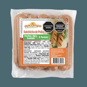 SALCHICHA AVICAMPO POLLO 250g