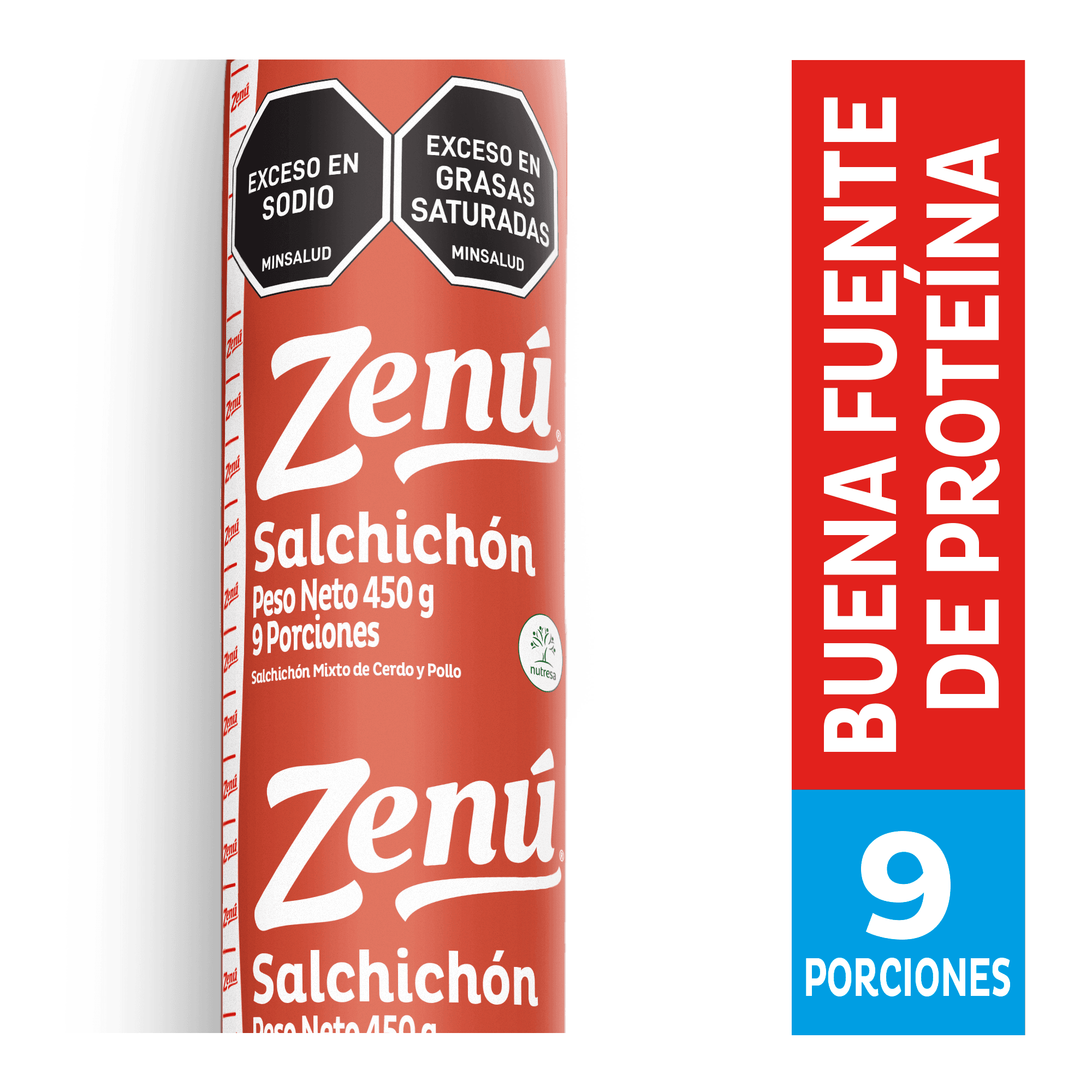 Salchichón mixto Zenú x450g