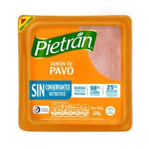 Jamón de pavo Pietrán x225g