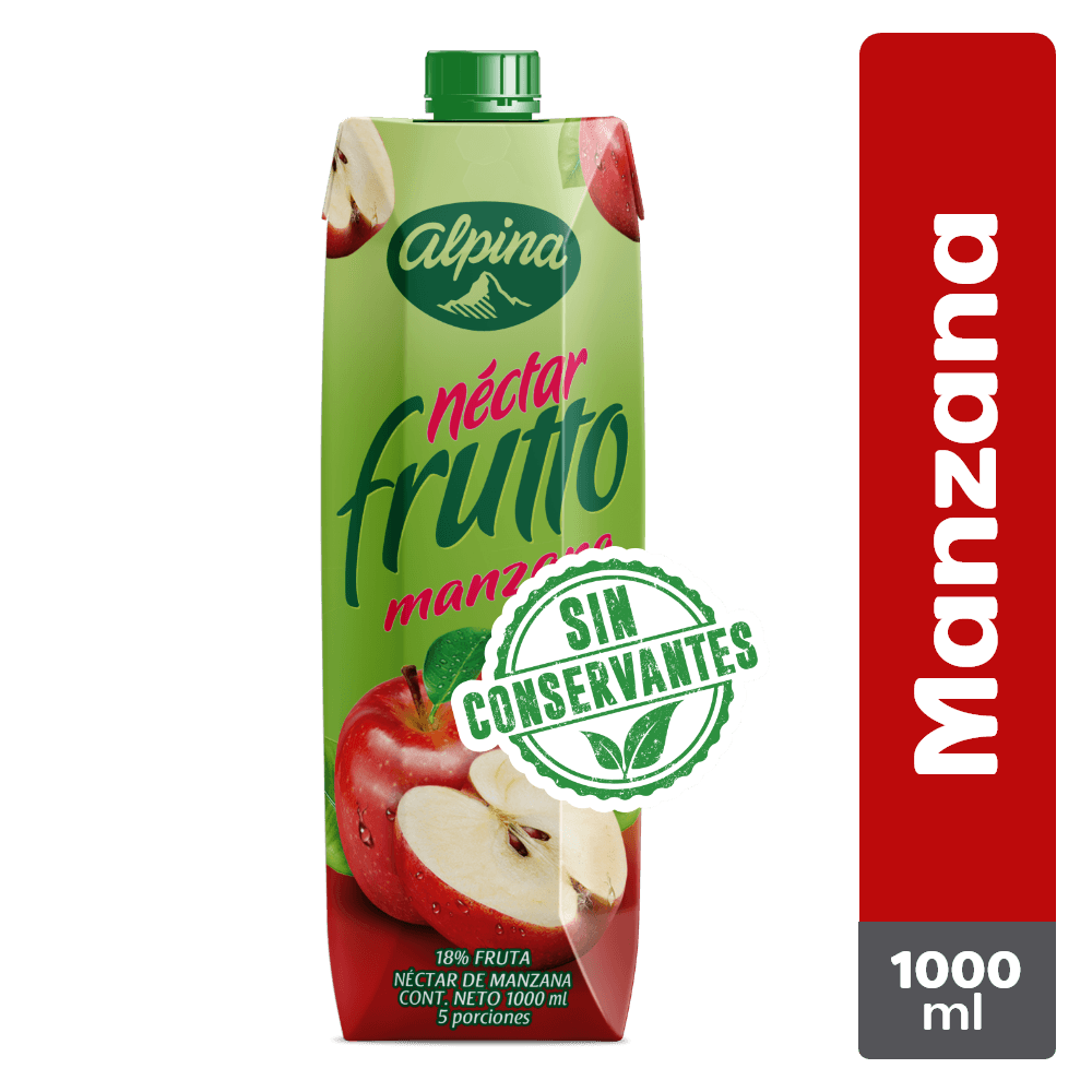 Nectar Manzana Alpina 1 L