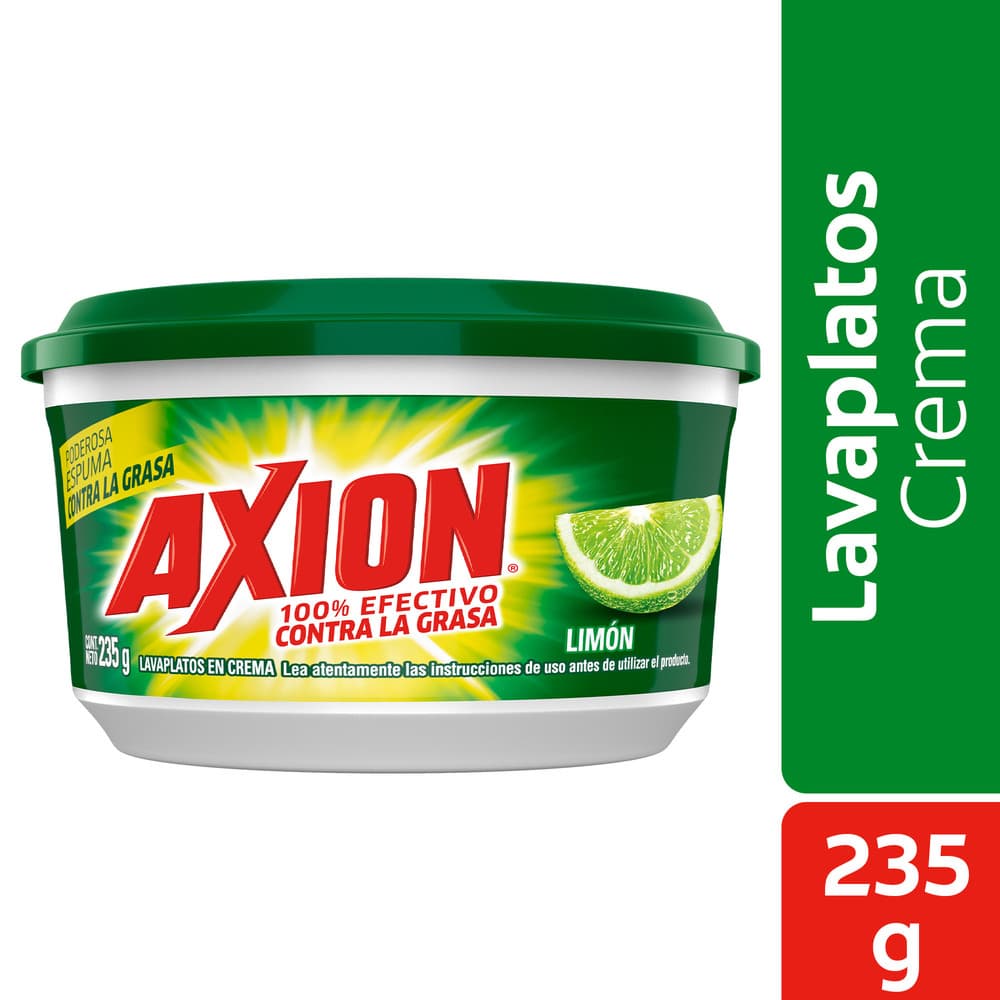 LAVAPLATOS AXION LIMON  x 235GR