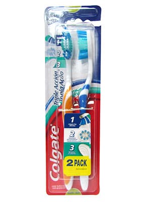 2Pack Cepillo Dental Colgate Triple Acción 2U
